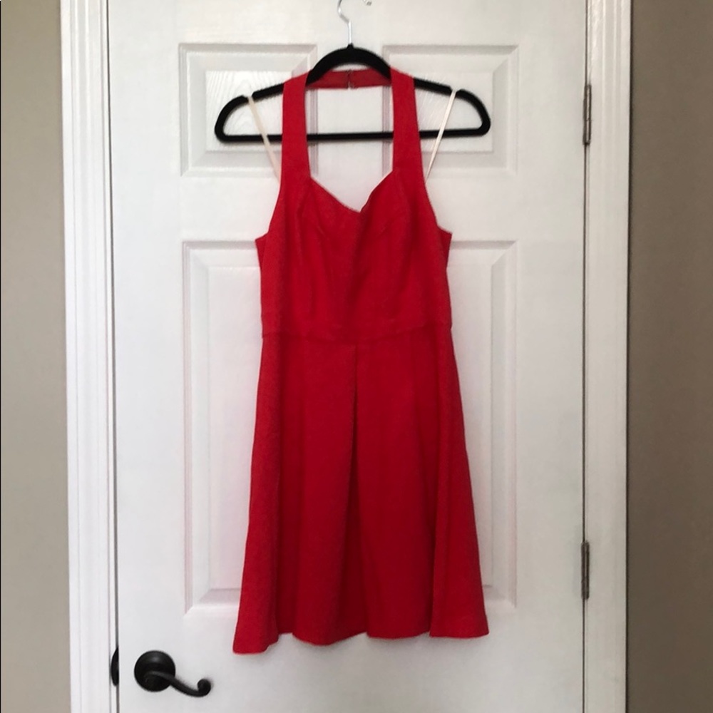BCBG generation raspberry red cocktail dress